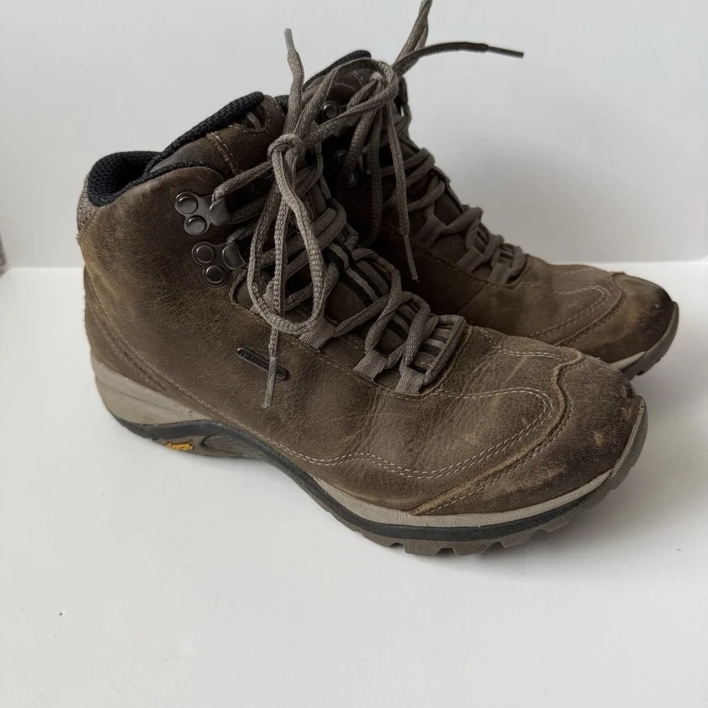 Merrell Siren Traveller-3 Mid Waterproof Leather Trail Boots Women US 7.5 EUR 38